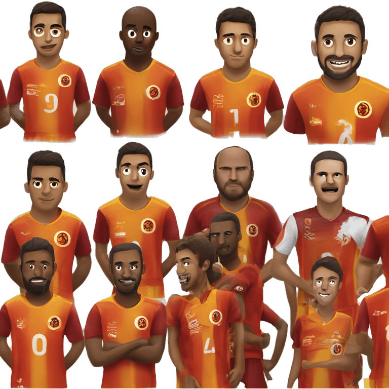 the player of the football team Galatasaray tells Akif to go to work emoji