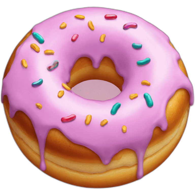 Donut earth emoji