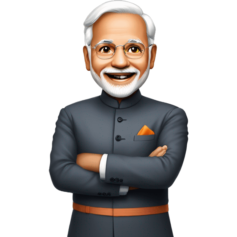 smilling modiji emoji