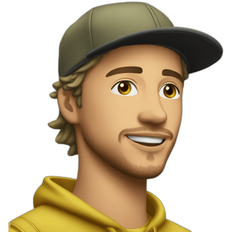 nekfeu avec casquette emoji