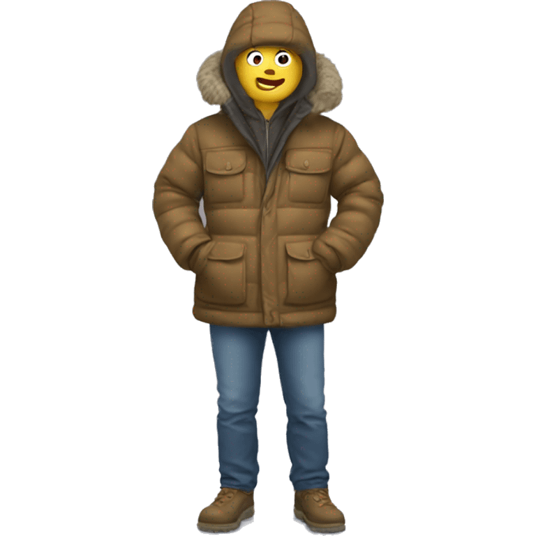 veste doudoune emoji