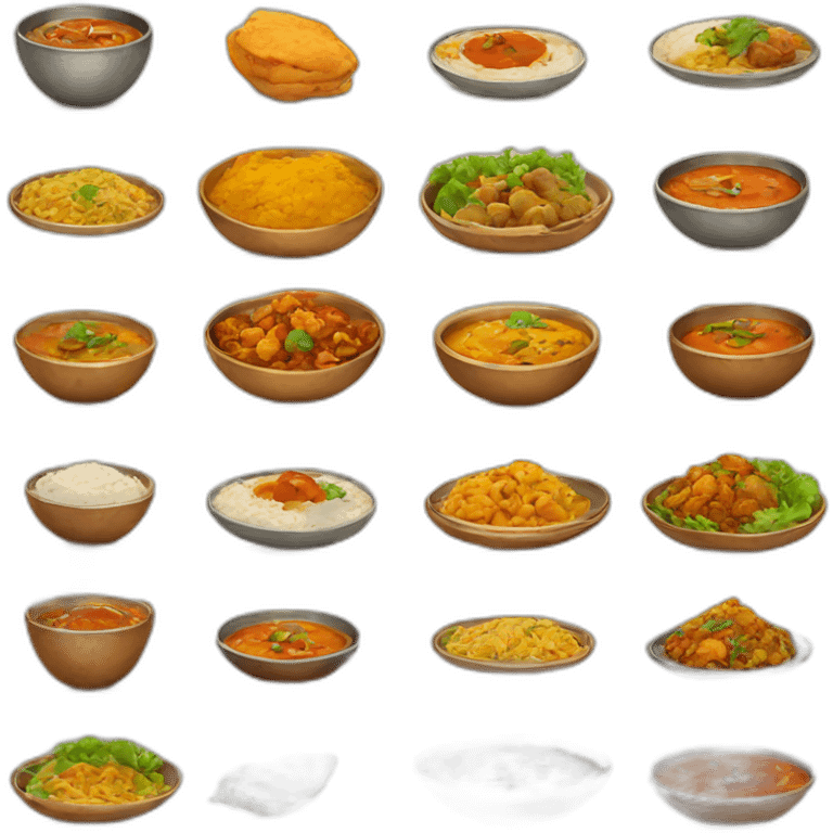 Indian food emoji