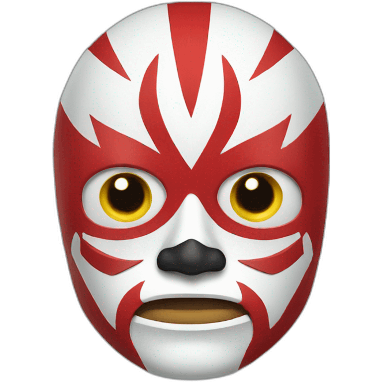 Mexican wrestler emoji