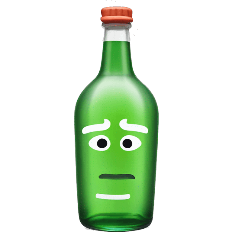 Soju bottle emoji