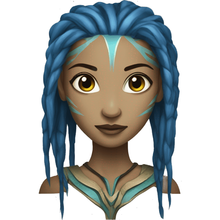 neytiri from avatar emoji