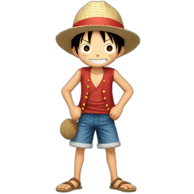 Luffy emoji