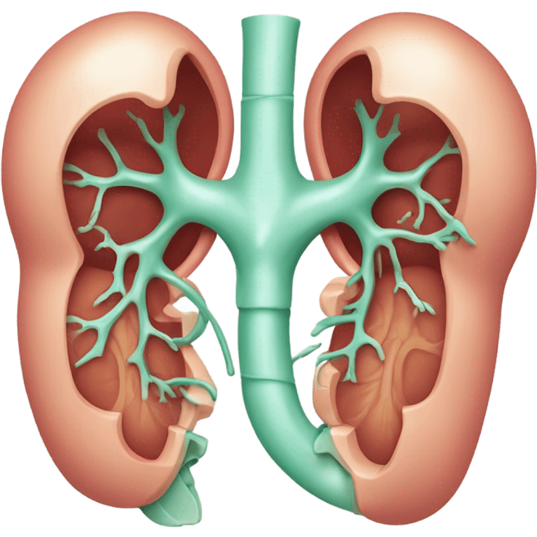 Anatomic kidney emoji