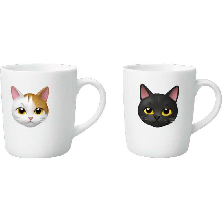 Cats before people coffee mug emoji