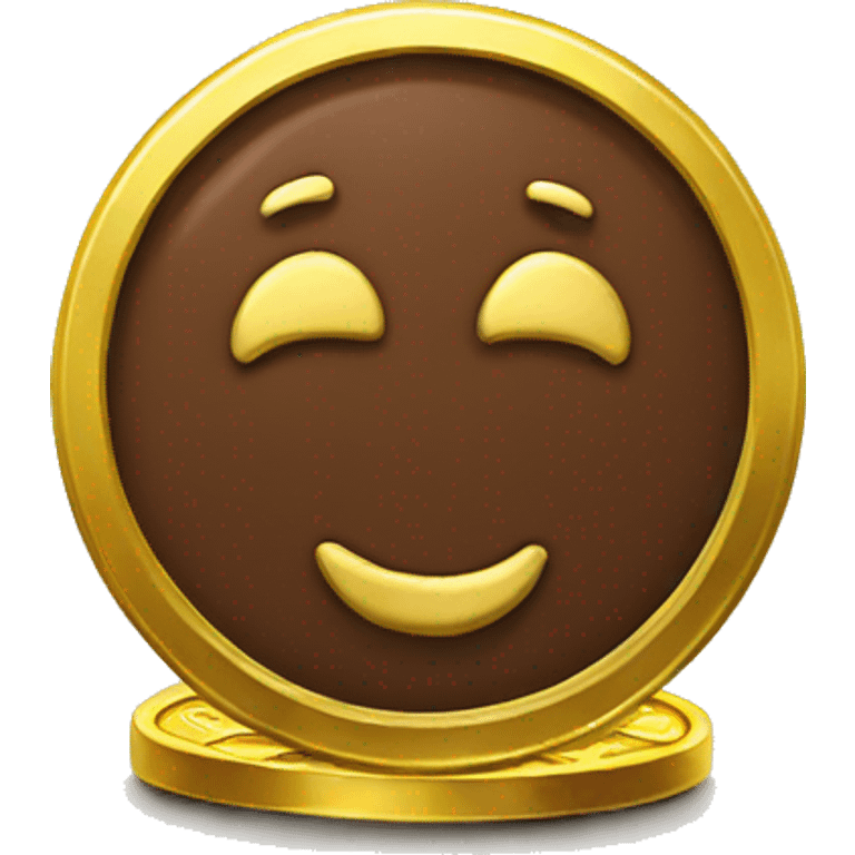 gold chocolate coins emoji