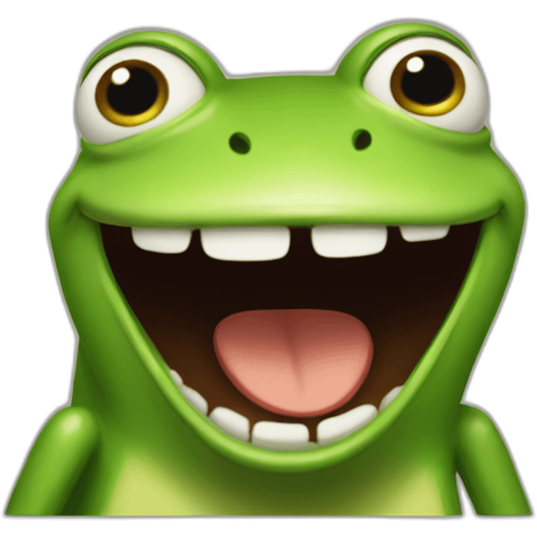 pepefrog laugh emoji