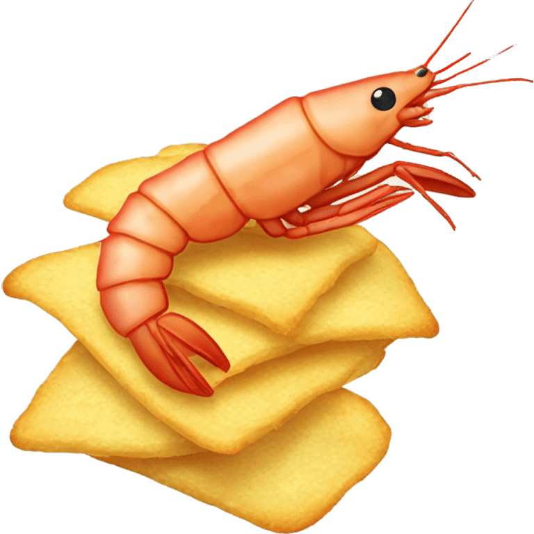 shrimp chips emoji