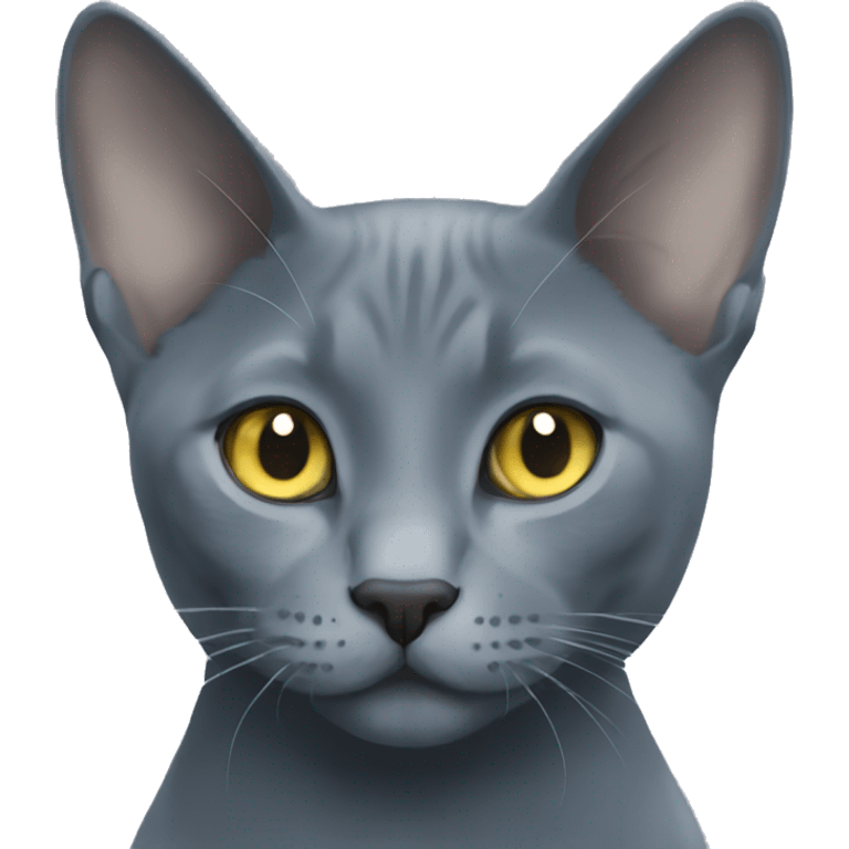 Russian blue emoji