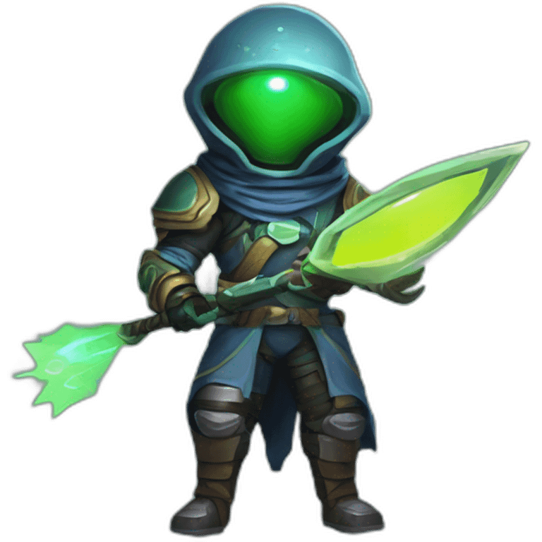 alien ranger futuristic roguelike rpg style inspired by slay thee spire emoji