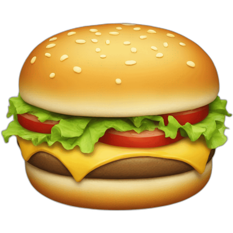 Cheeseburger emoji