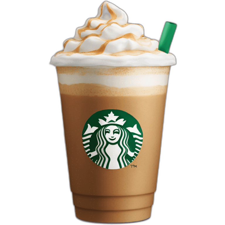 Starbucks latte emoji