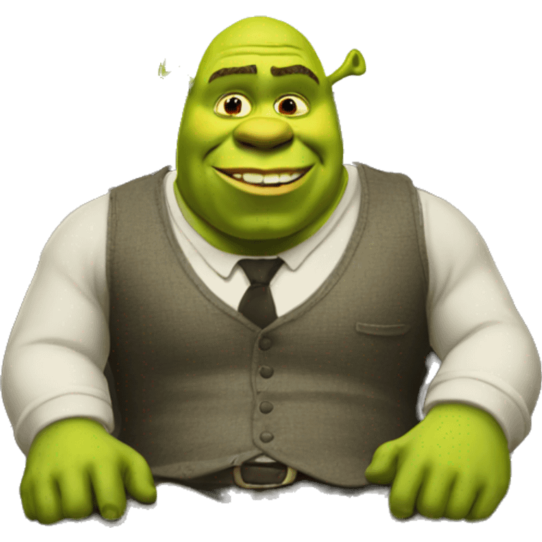 shrek at the office emoji