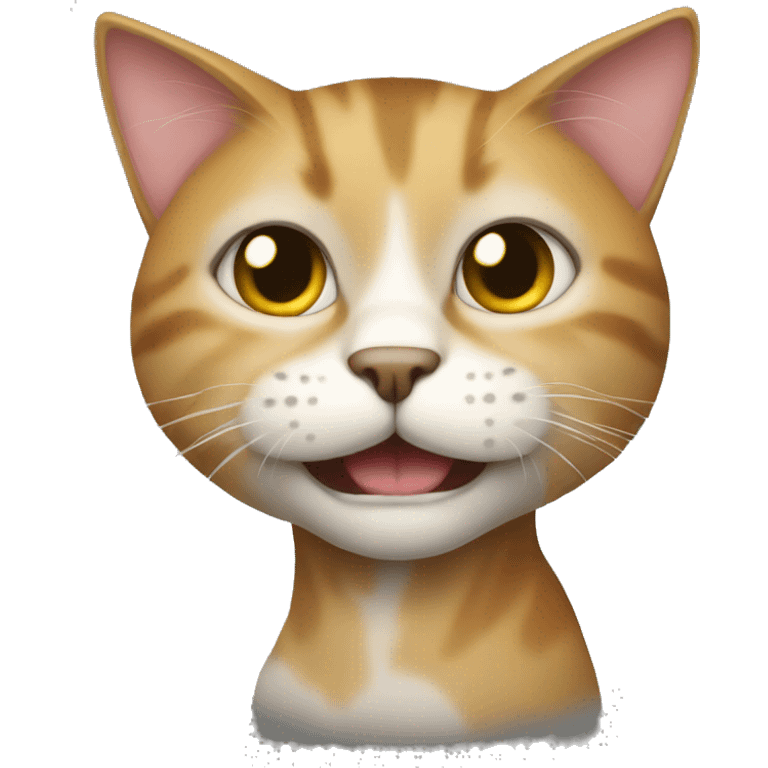 Un gato con ala emoji