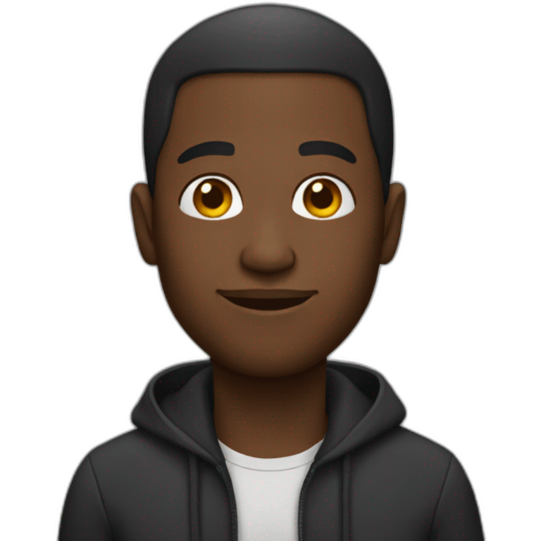 Black man emoji