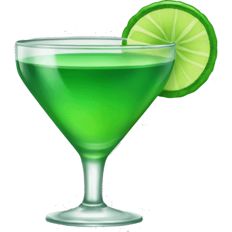 green alcoholic cocktail


 emoji