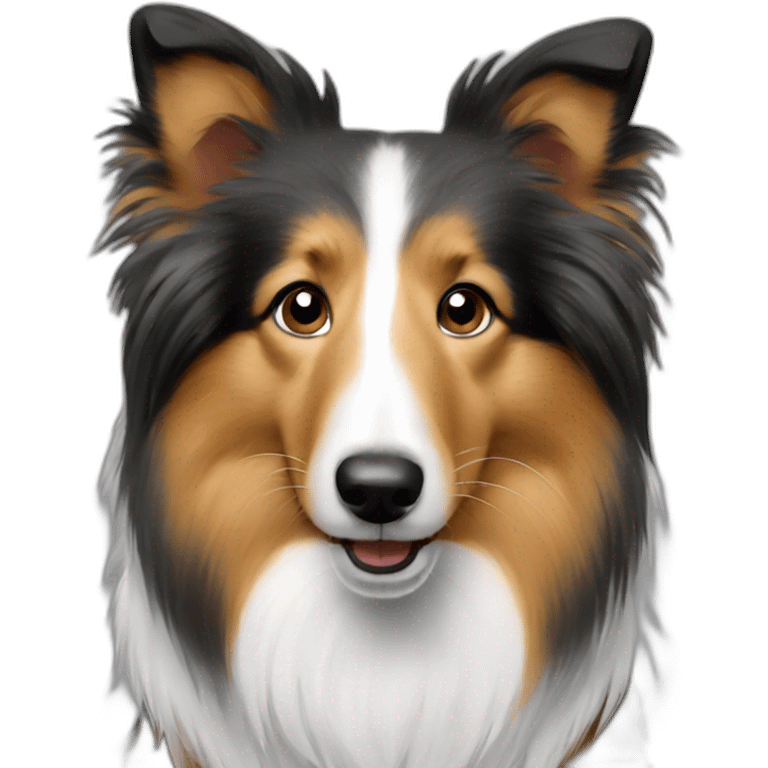 sheltie dog emoji