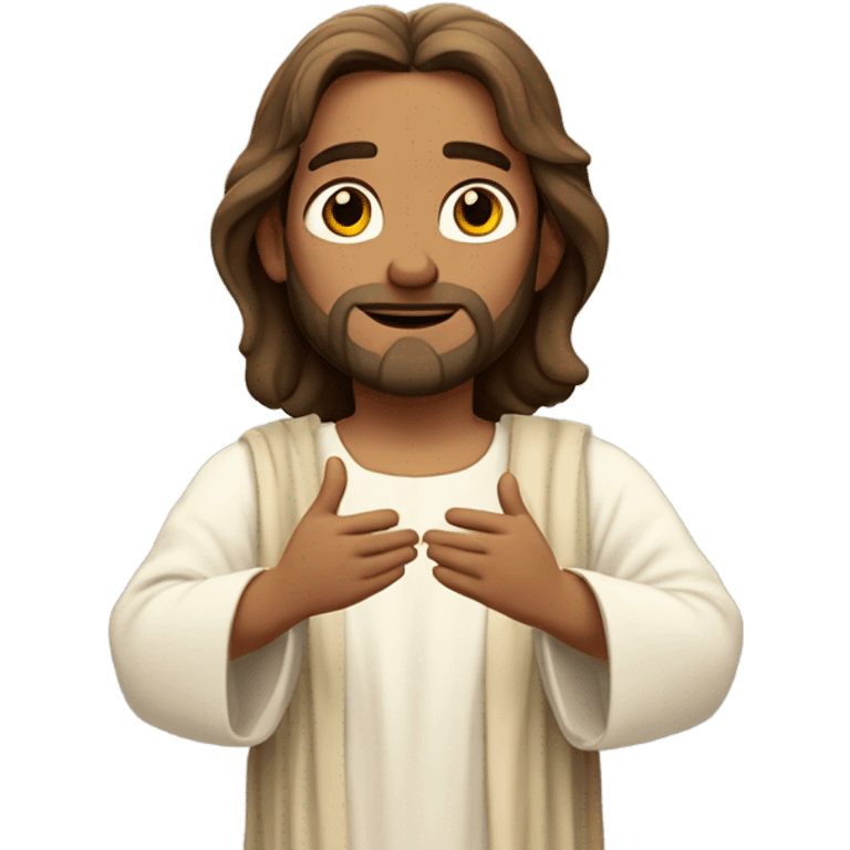 Bless you Jesus emoji