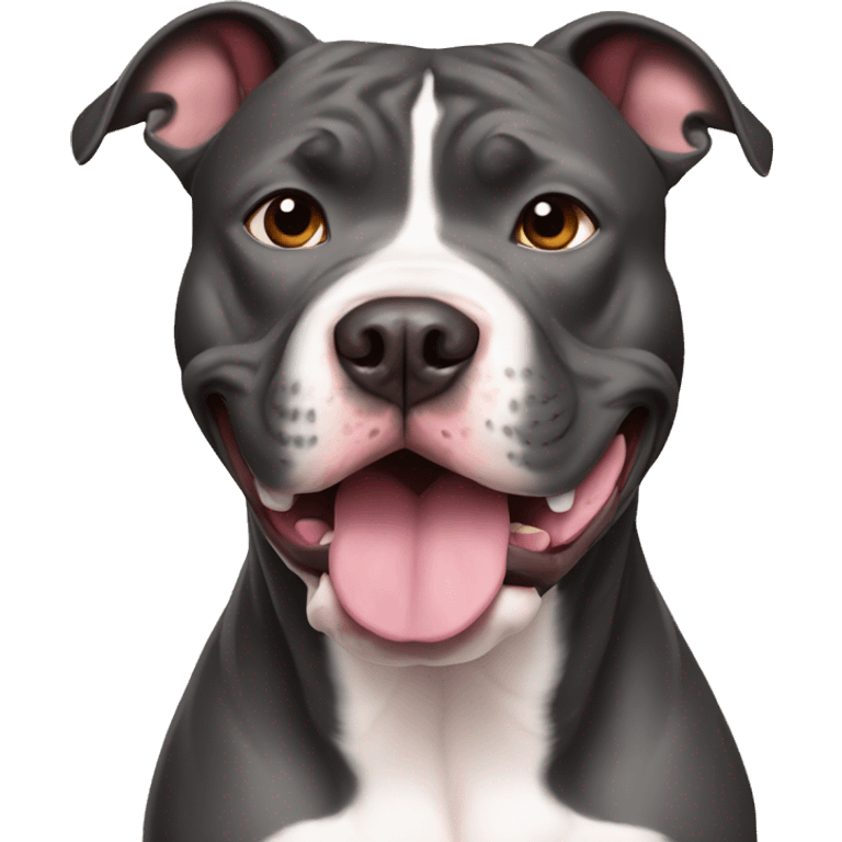 Super perro pitbull emoji