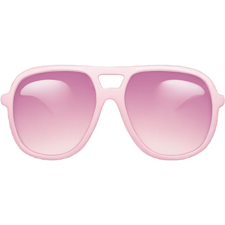 light pink sunglasses emoji