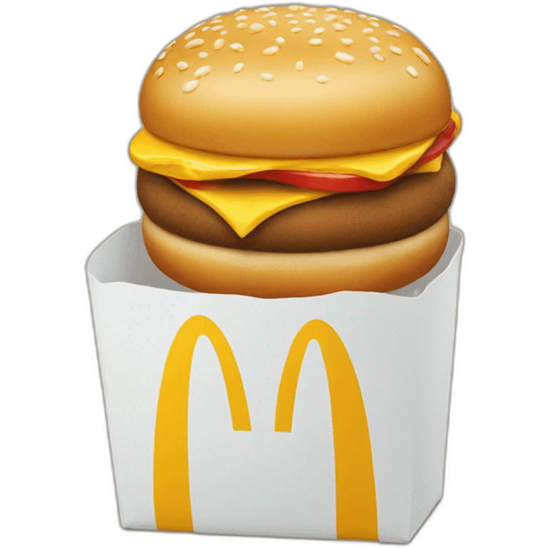 McDonald's logo emoji