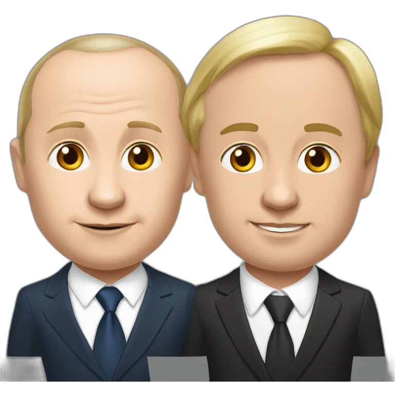 Putin and lukahenko emoji