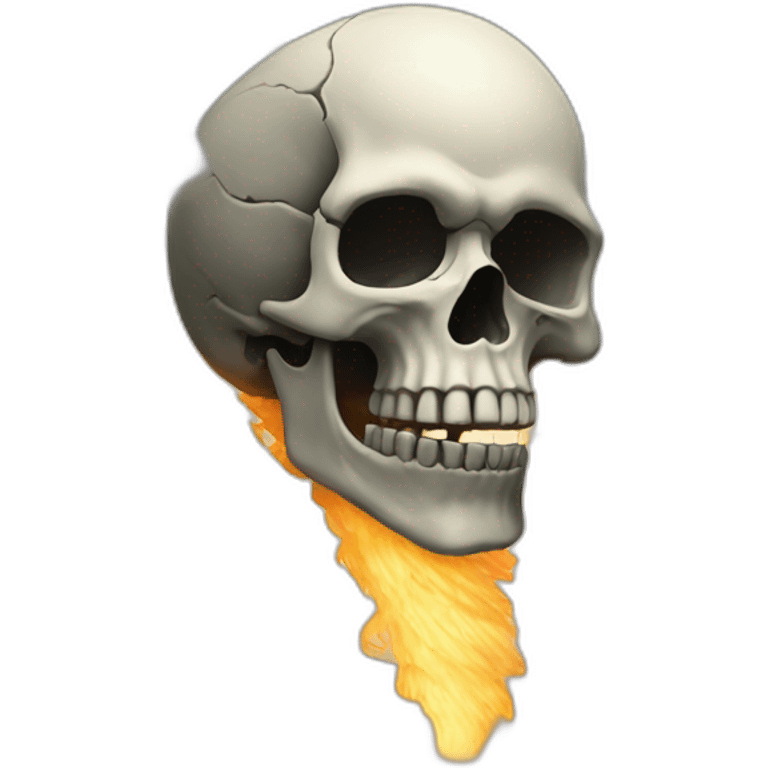 skull tornado emoji