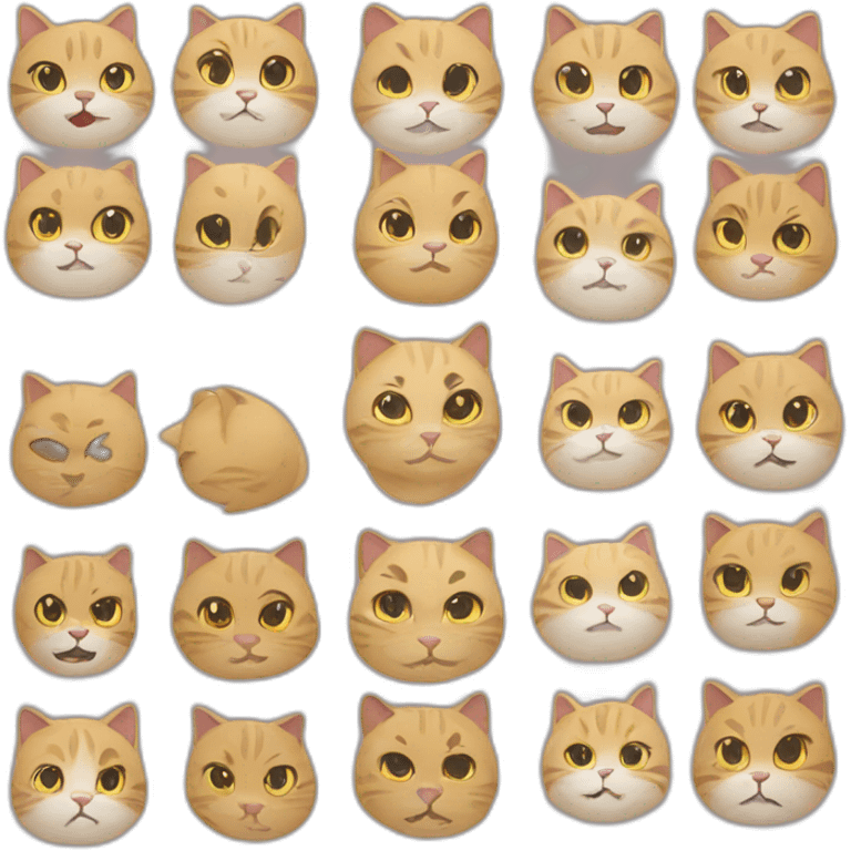 溶猫 emoji