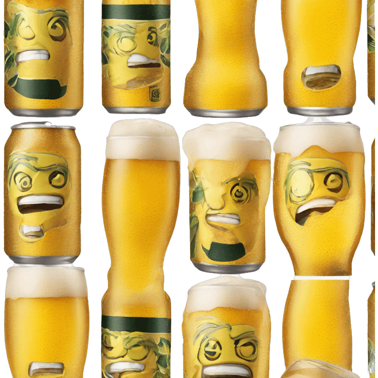 Naruto qui boit une bière  emoji