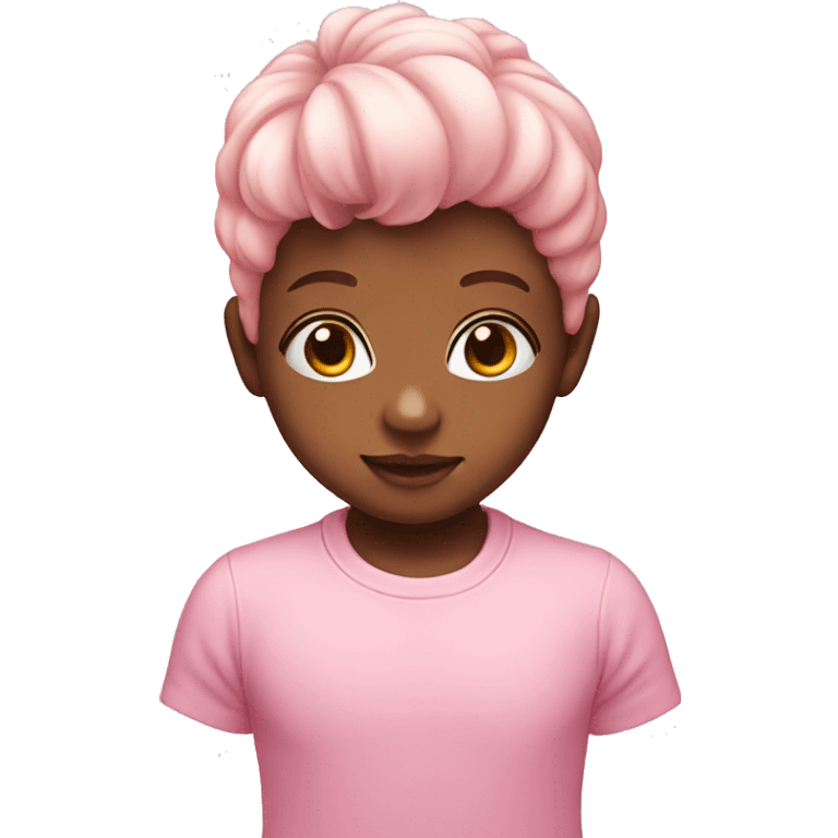 Baby pink hear emoji