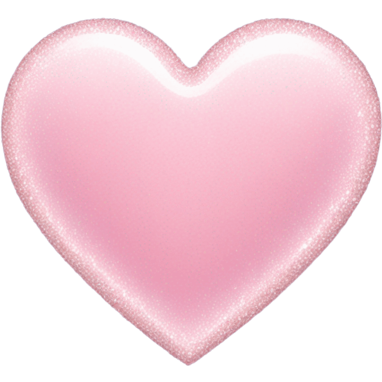 pastel pink sparkly heart no face no person emoji