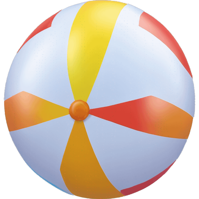 inflatable beach ball emoji