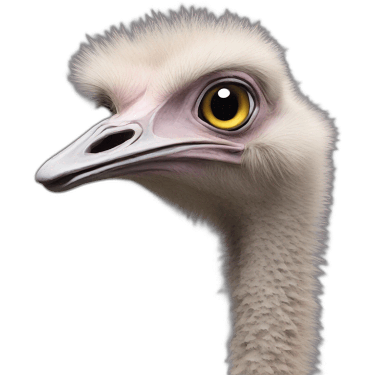 ostrich emoji