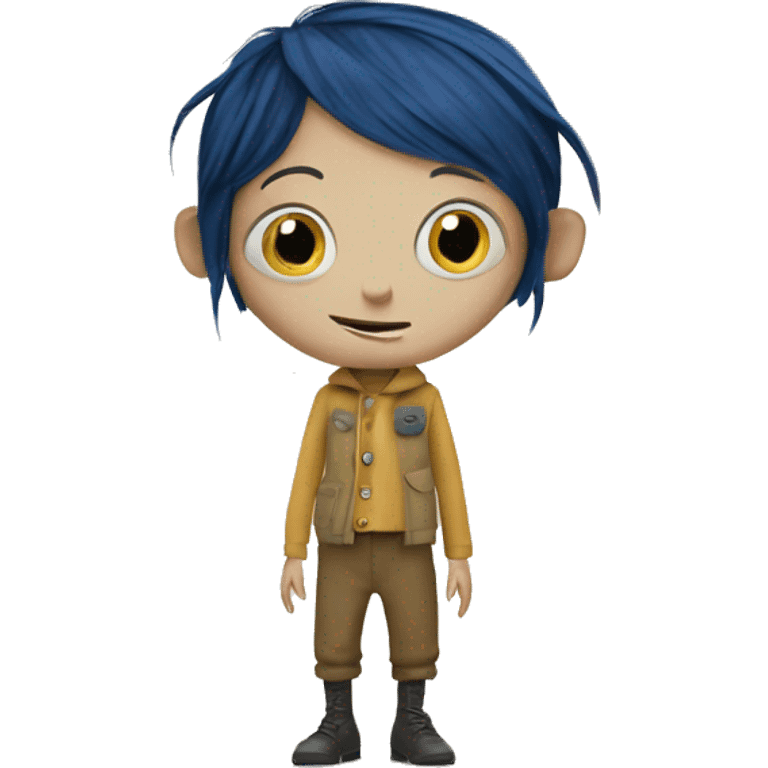 coraline with button eyes emoji