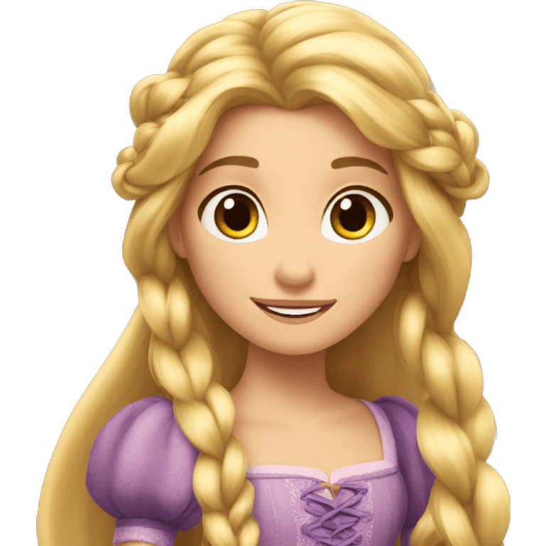 Rapunzel emoji