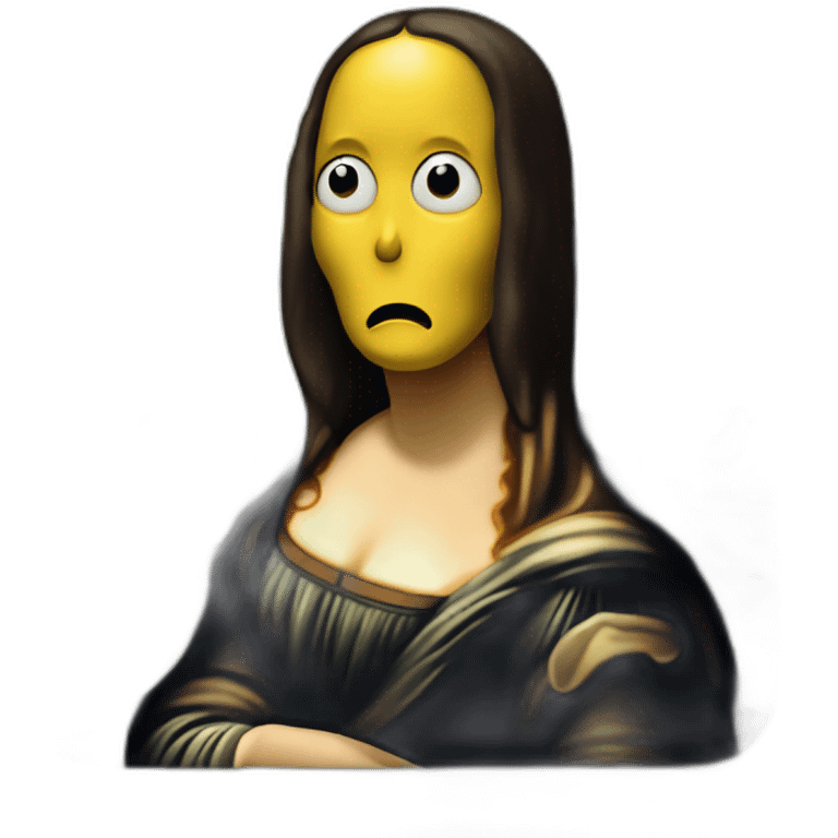 monalisa the scream emoji