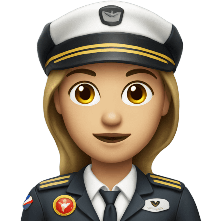 Female pilot emoji