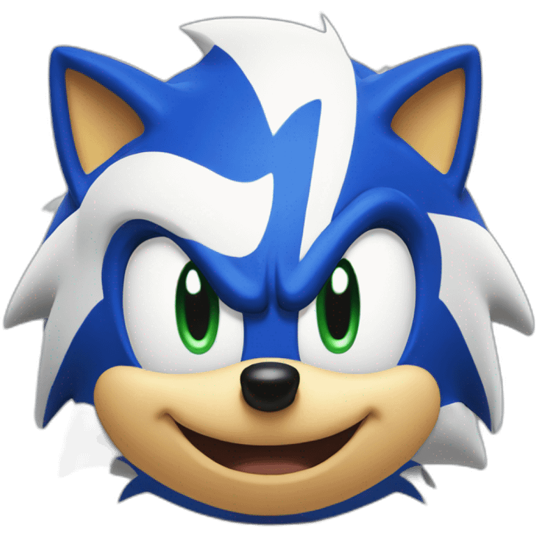 sonic the blue hedgehog emoji