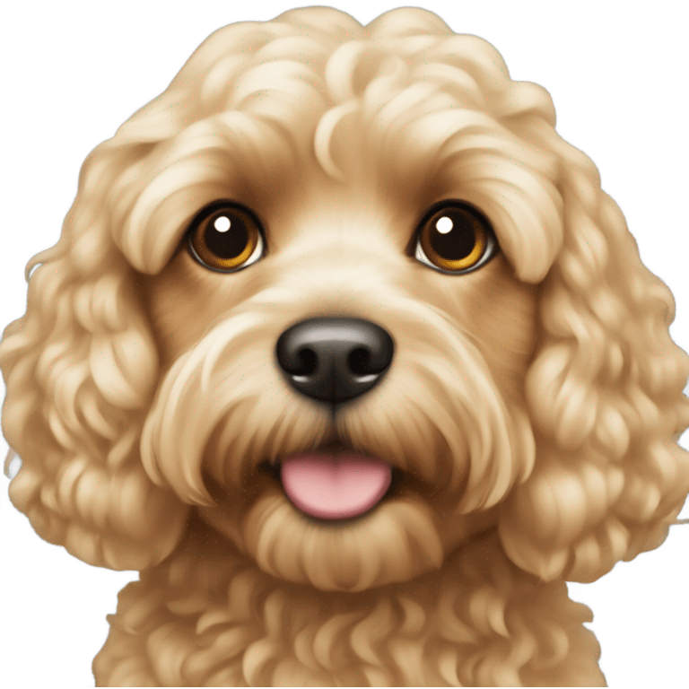 cavapoo blonde emoji