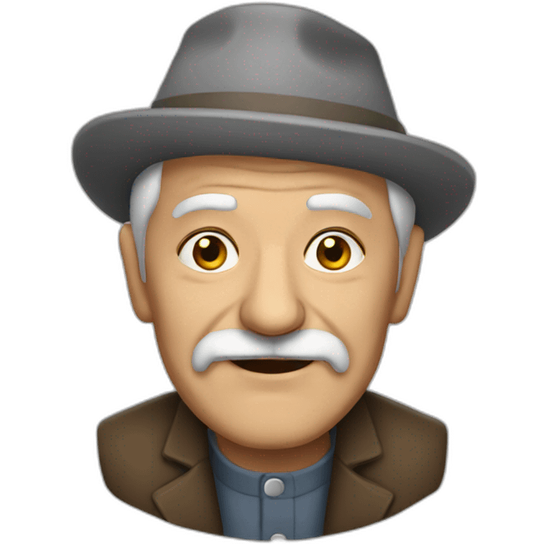 Old turkish man emoji