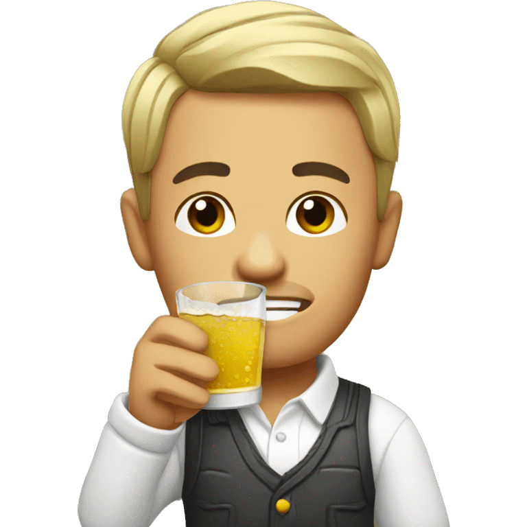 Drinking tequila  emoji