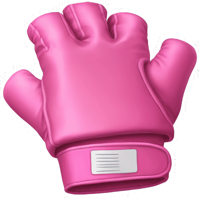 pink box gloves emoji