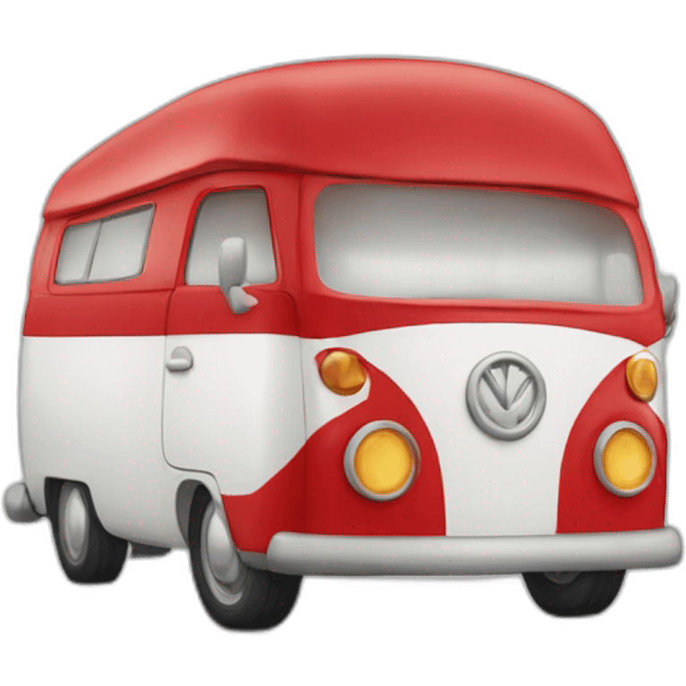 Red and White combi emoji