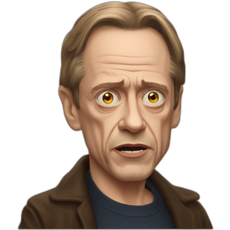 Steve buscemi qui fait les cornes du diable emoji