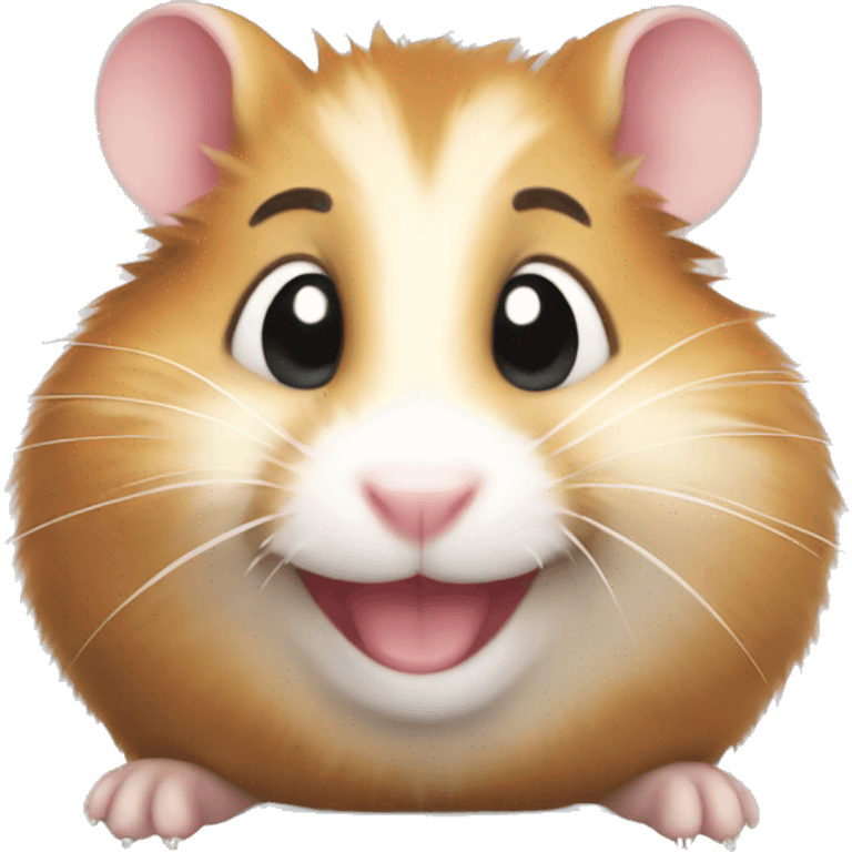 smiling hamster emoji