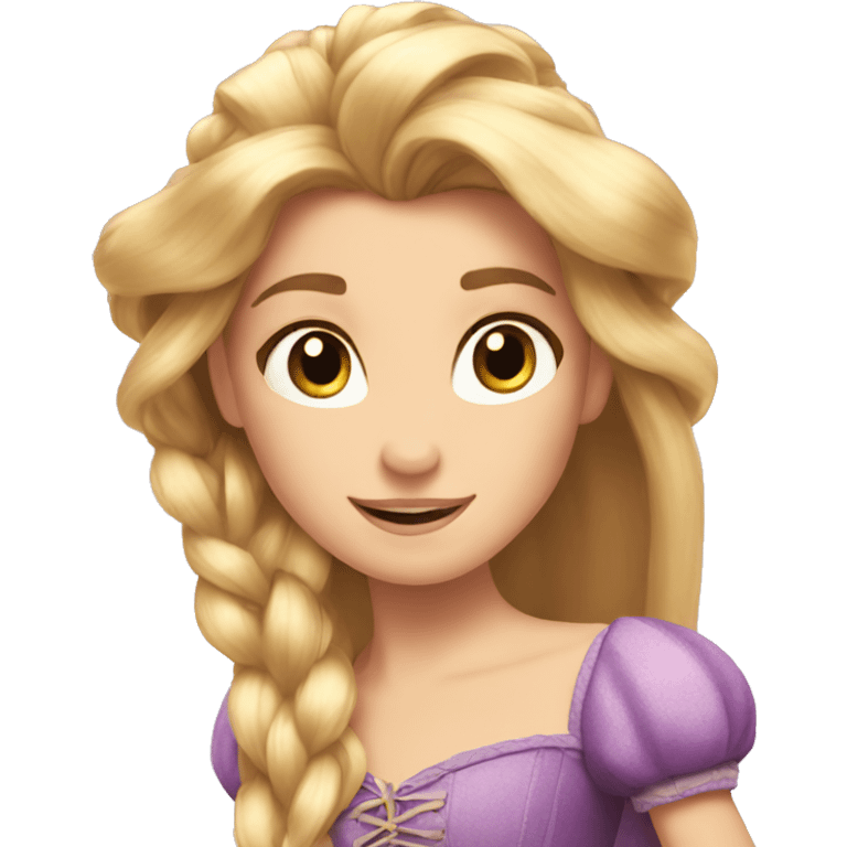 Rapunzel emoji