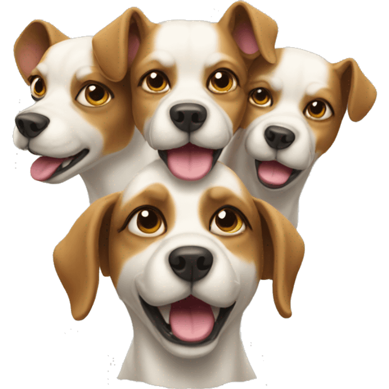 three headed dog emoji